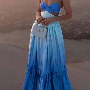 Commense-Backless Cutout Cami Long Dress